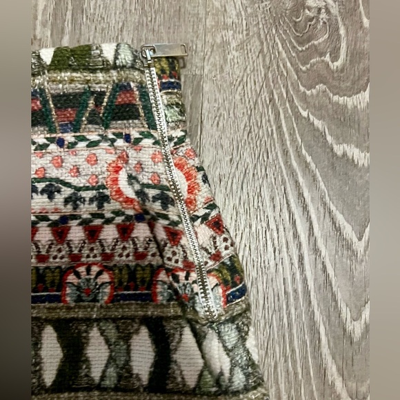 Zara High Waist Shorts - Aztec Print - Picture 3 of 8